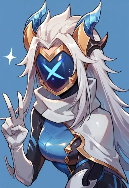 lamb/Kindred DRX skin - (League Of Legends) - Character LoRA - [Pony]