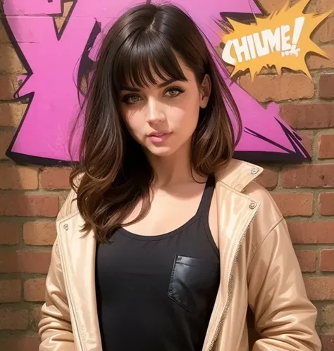 Ana de Armas - Cute Face - Semi Realistic