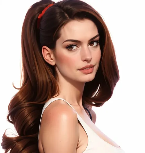 Anne Hathaway - Semi Realistic