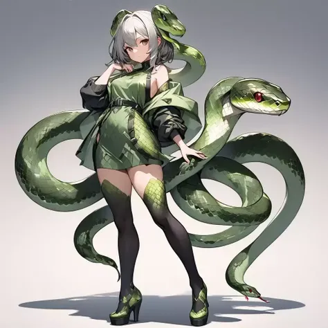 snake girl SDXL