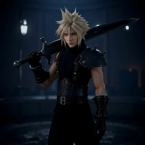 Cloud's Serious Vibes 😎