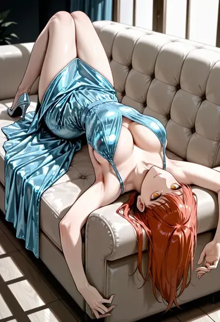 Chrome Couture Dress illust