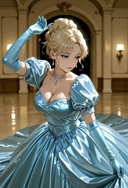 Dont Forget Tonight Gown illust