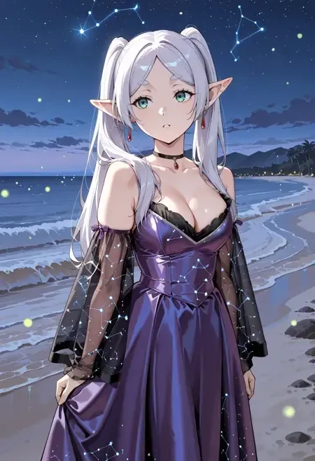 Constellation Dress illust