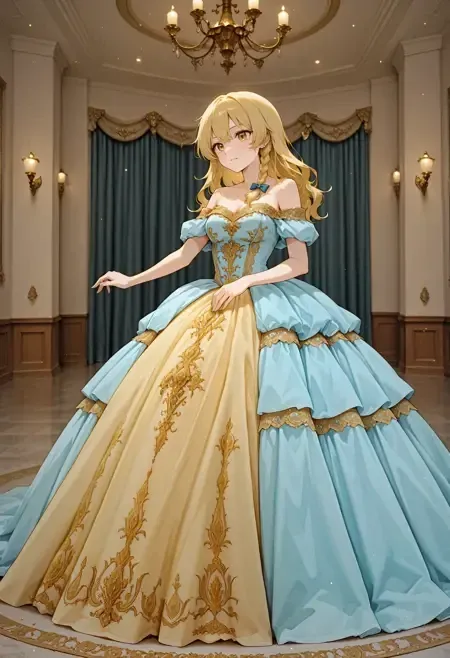 Bellederella Gown illust