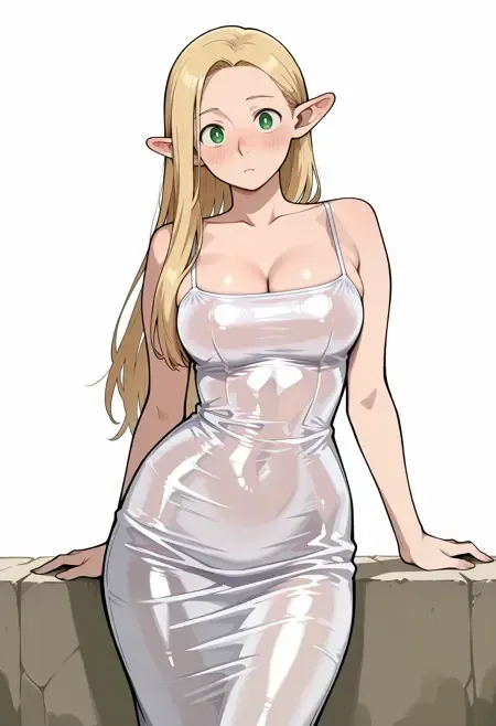 Sheer Foil Maxi Bodycon Dress illust