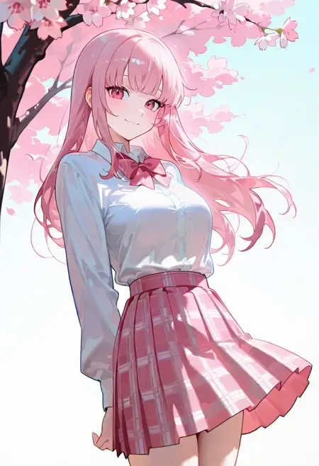 School Girl Costumes - Korean illust