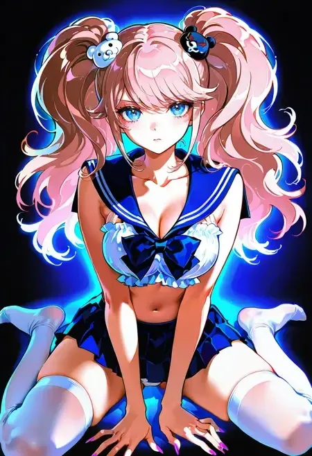 School Girl Costumes - Sheer Frills illust