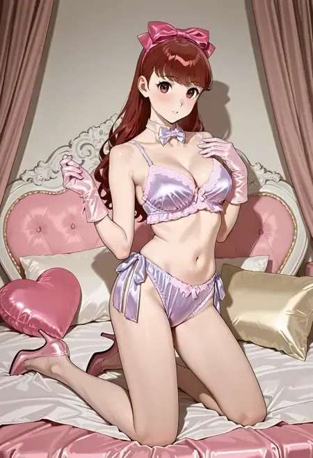 Fairy ????? Satin Bra & Panties illust