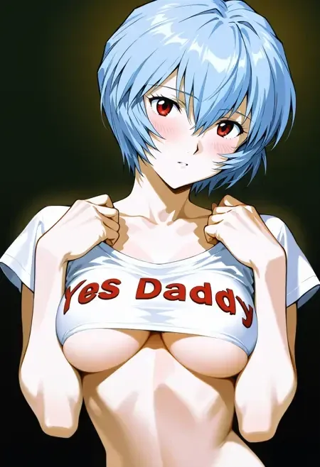 Yes Daddy Cropped Top illust