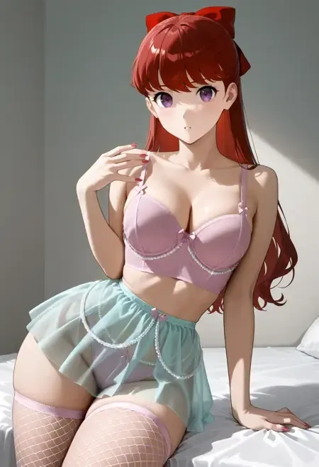 Mesh  Pearl Detail - Ariel illust