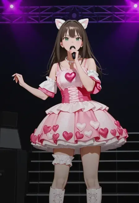 Sumire Uesaka's PROPAGANDA CITY 2021 Dress illust