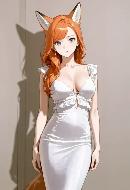 Crochet Summer Dress illust