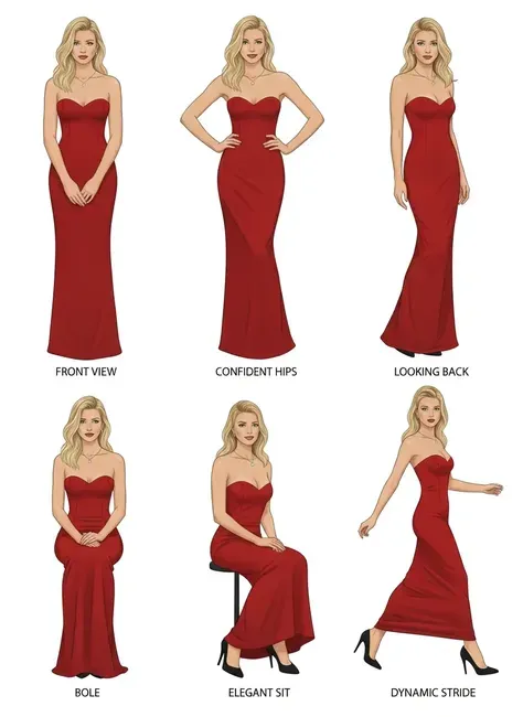 Коллекция случайных поз