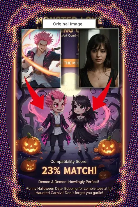 🎃 Monster Love Matching Oracle - Halloween Monster Romance Matchmaker