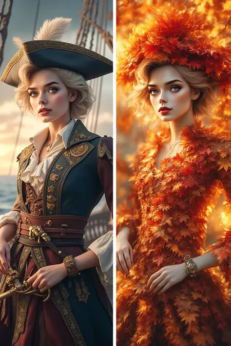 One click to change into autumn atmosphere