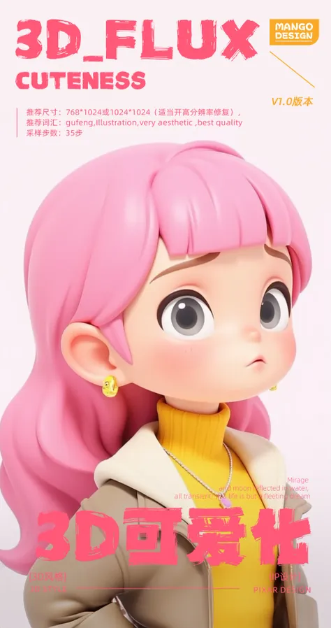 3D Cuteness _flux v1.0
