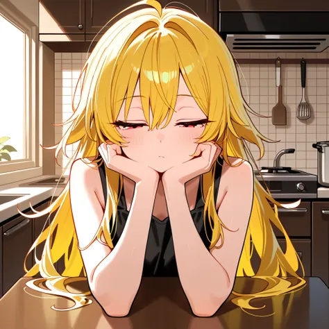 Olhos Semicerrados Anime