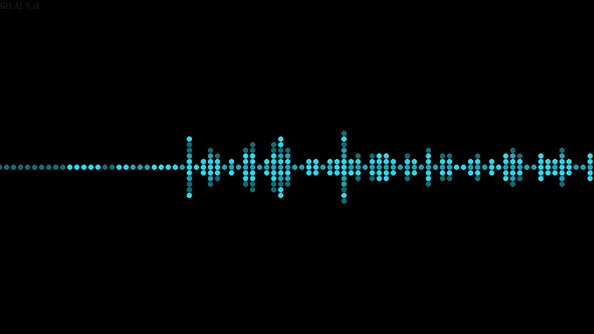dotWaveform Dynamic Dot Waveform Audio to Video