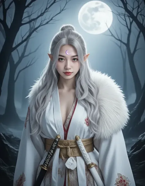 Silver Moon Demoness