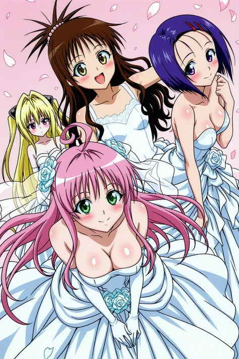 Style/lala/haruna/yami/mikan/saki/run/yui/ryouko/kyouko/mio/risa [To Love Ru] tolove