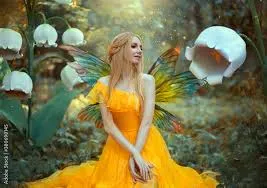 Beautiful magic fairy