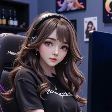 กึ่งสมจริงสาว