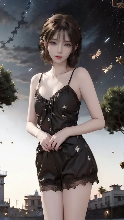 黑夜蝶舞夜眠睡衣 2025_9_27