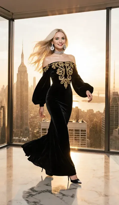 красивая элитная молодая женщина