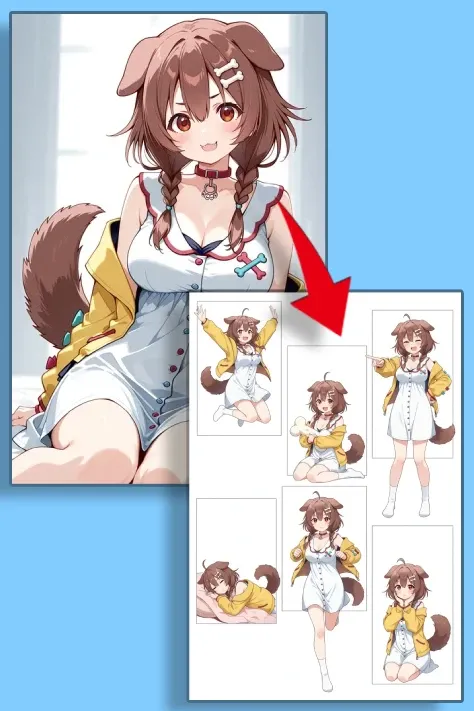 Gerador de PoseSheet