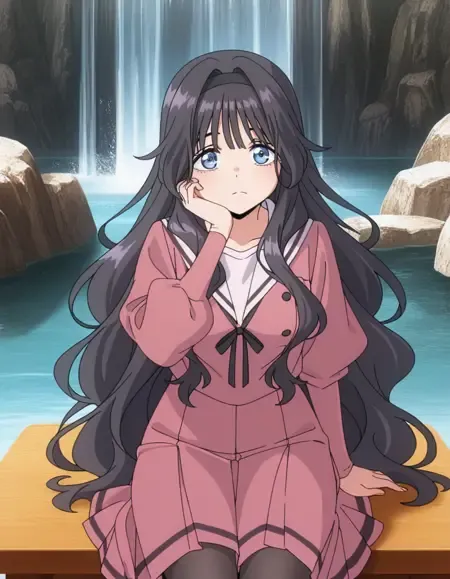 Kaoruko Waguri (和栗 薫子) - The Fragrant Flower Blooms with Dignity (Kaoru Hana wa Rin to Saku) (薫る花は凛と Illust