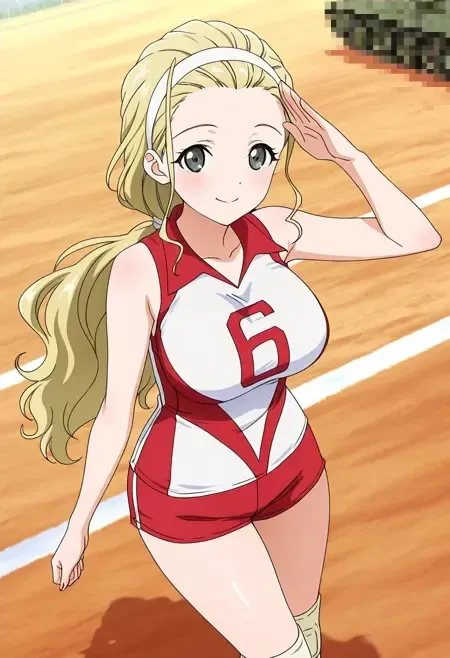 Akebi Sasaki/佐々木あけび(ガールズ＆パンツァー) V1