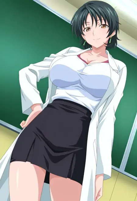 Yukiko MINASE/水無瀬 由起子(Bible Black Only Version / バイルブラック・オンリー版) Illust