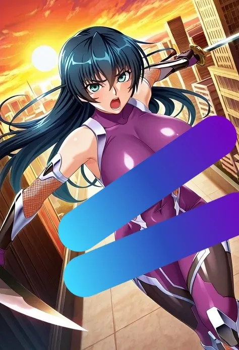 Asagi igawa/井河アサギ(対魔忍アサギ)TAIMANIN ASAGI V1
