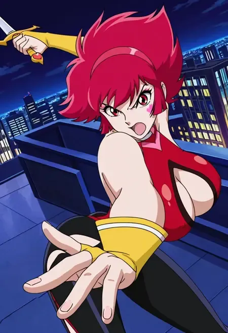 RE:Cutie honey/キューティーハニー(Re:キューティーハニー)?????? anime illustrious_XL