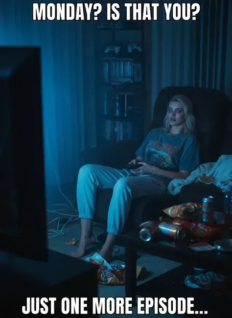 التزام المشاهدة المكثفة على Netflix