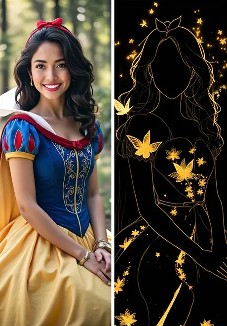 Light and Shadow Silhouette Art