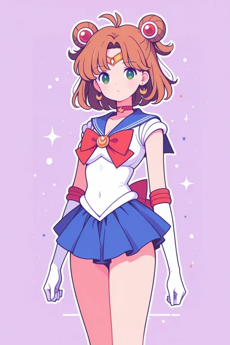 Flat Vector Style Born
