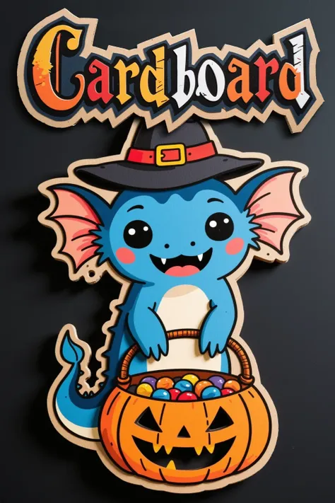 Cardboard Halloween (Style LoRa)