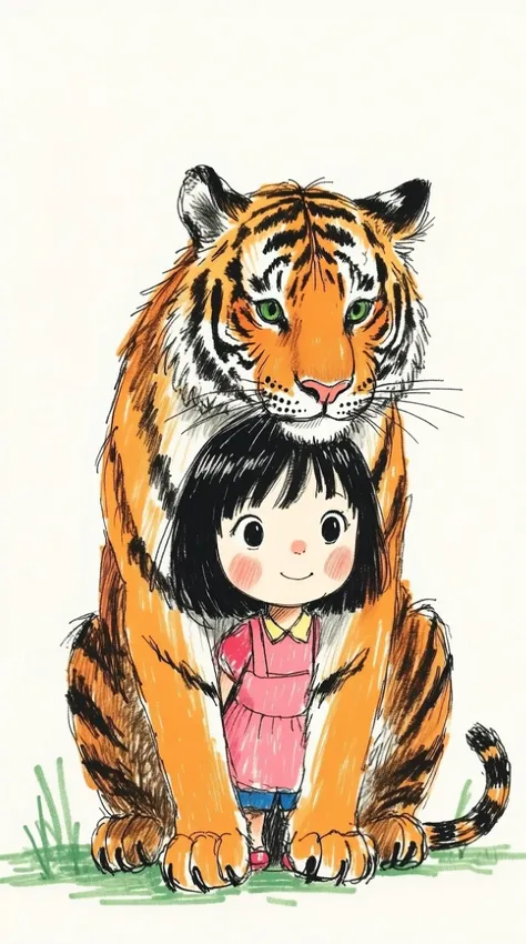 QWEN Fountain Pen Color Illustration Style V1