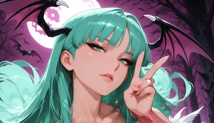 モリガン・アーンスランド (Morrigan Aensland) 　『ヴァンパイア』 1