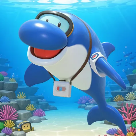 Dolphin - [Super Mario Bros.] ~ (Illustrious) V1