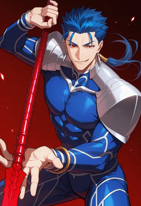 Cu Chulainn (Lancer) - Fate Series (Stay Night And Prototype) Prototype SD15