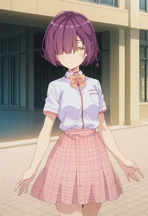 Ayano Fujimoto | 藤本 彩乃 | Hensuki | (可愛ければでも好きになってくれますか?) | (School Uniform) v1