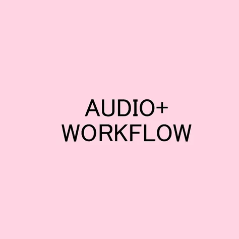 AUDIO+ WORKFLOW | ComfyUI Workflow