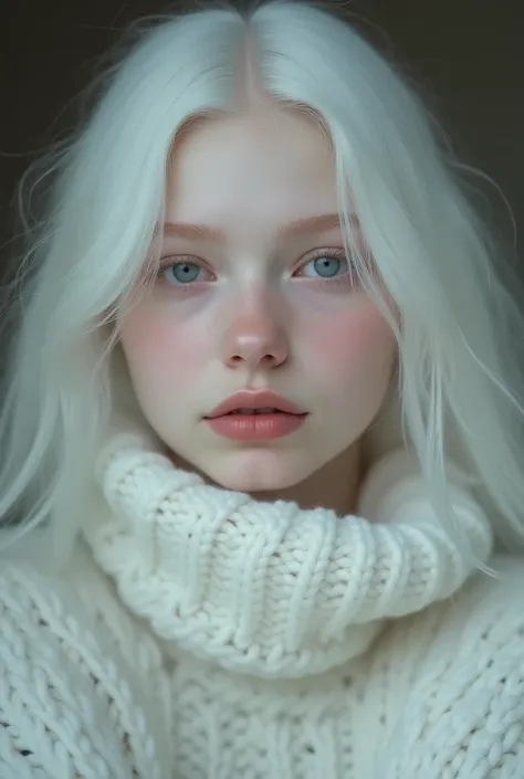 Albino Girl (Test low-step) 1