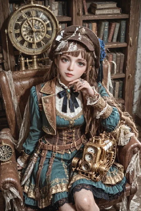 Lshijing 2.5D  NovelAI＆Illustrious XL Steampunk V1.0