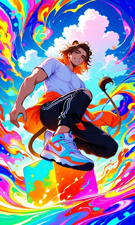 Vibrant Glow Style / Abstract style Hoshino_v2