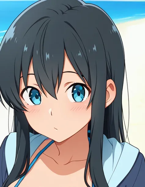 black hair bikini girl. 1.0