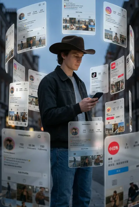One-click AR Social Matrix Generation